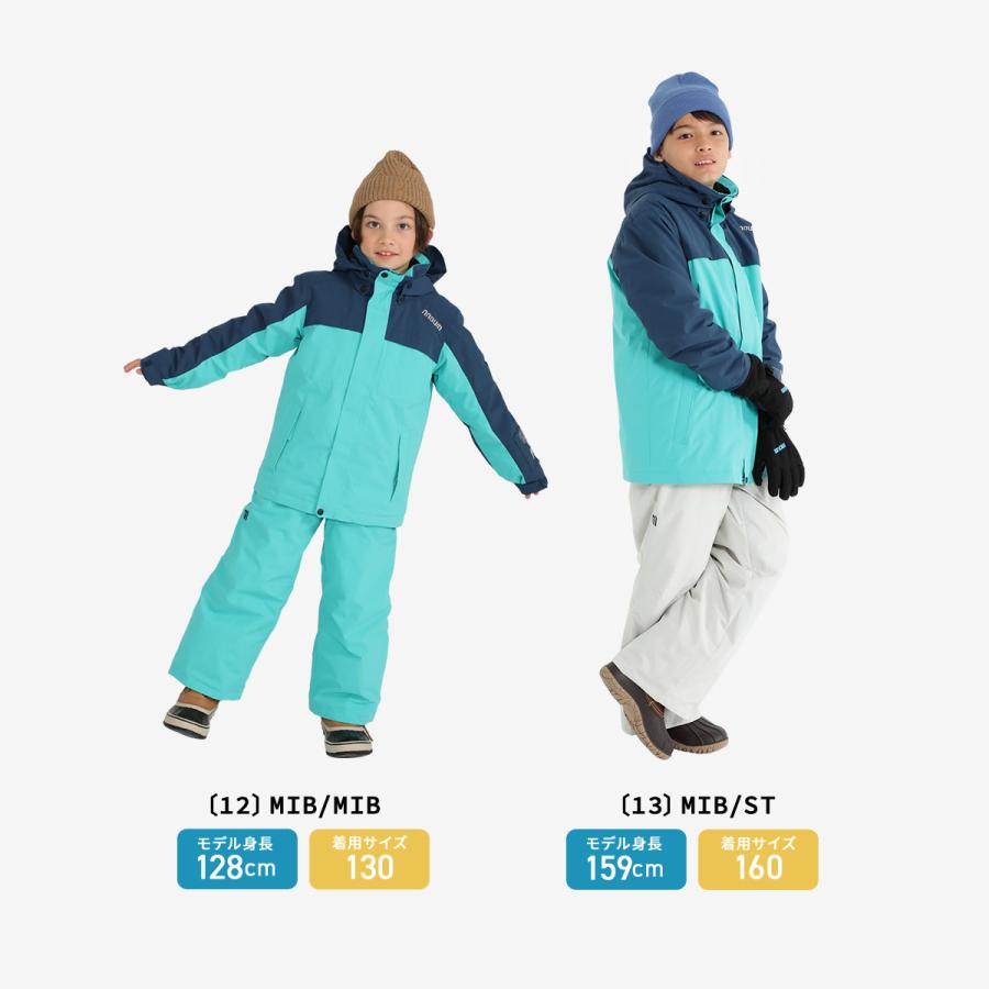 NNOUM スキーウェア キッズ ジュニア 上下セット スノーウェア