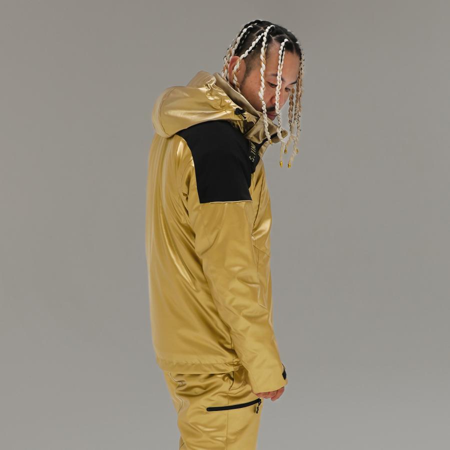 最安値❕ NNOUM ノアム スキー ウェア メンズ 上下セット＜2023＞STIME×nnoum NN22FTP02MGD S.TIMEコラボ スキーウェア エスタイム×ノアム〔SA〕 【K2275334510】(14900円)