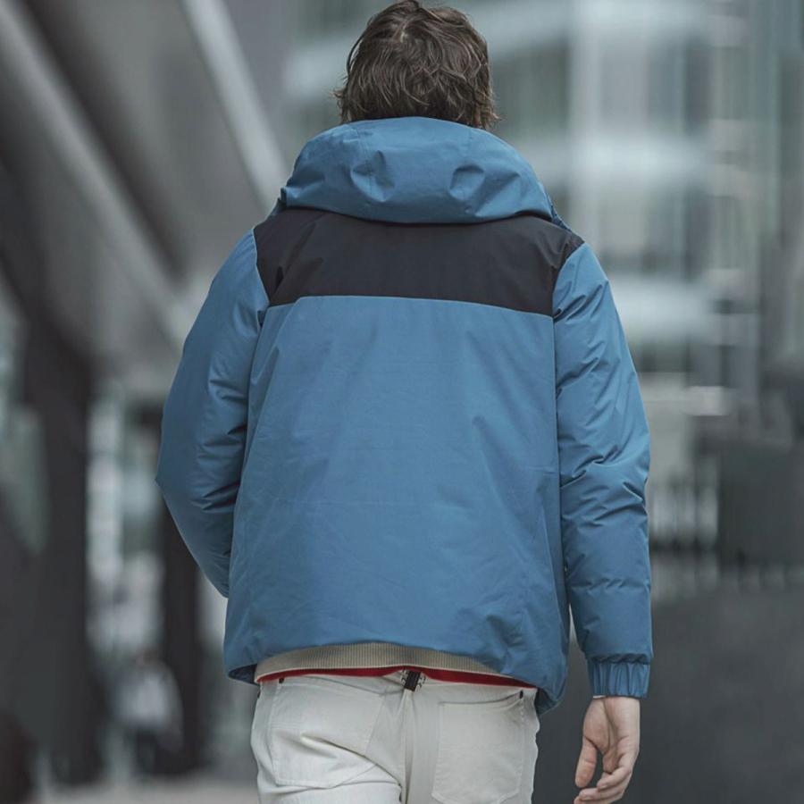 エントリでP10倍!19日〜 スキー ウェア ジャケット メンズ PHENIX フェニックス＜2023＞POO-22048 / BLOCKING DOWN JACKET GTX 約 PHENIX DOWN JACKET TEX