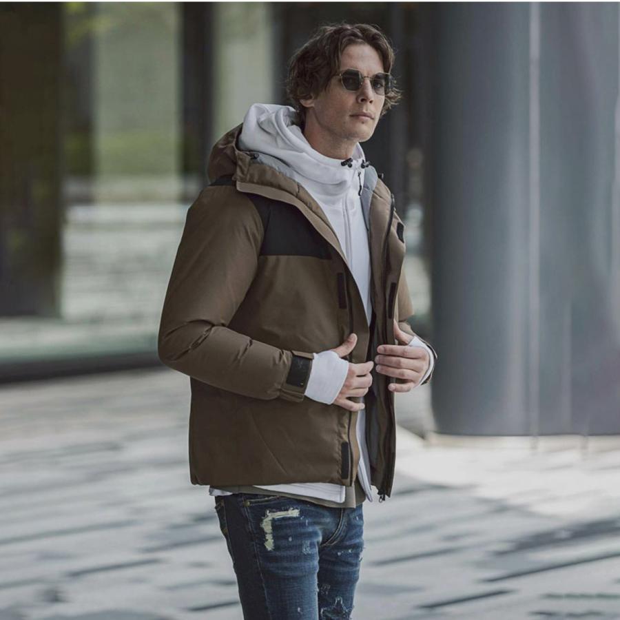 エントリでP10倍!19日〜 スキー ウェア ジャケット メンズ PHENIX フェニックス＜2023＞POO-22048 / BLOCKING DOWN JACKET GTX 約 PHENIX DOWN JACKET TEX