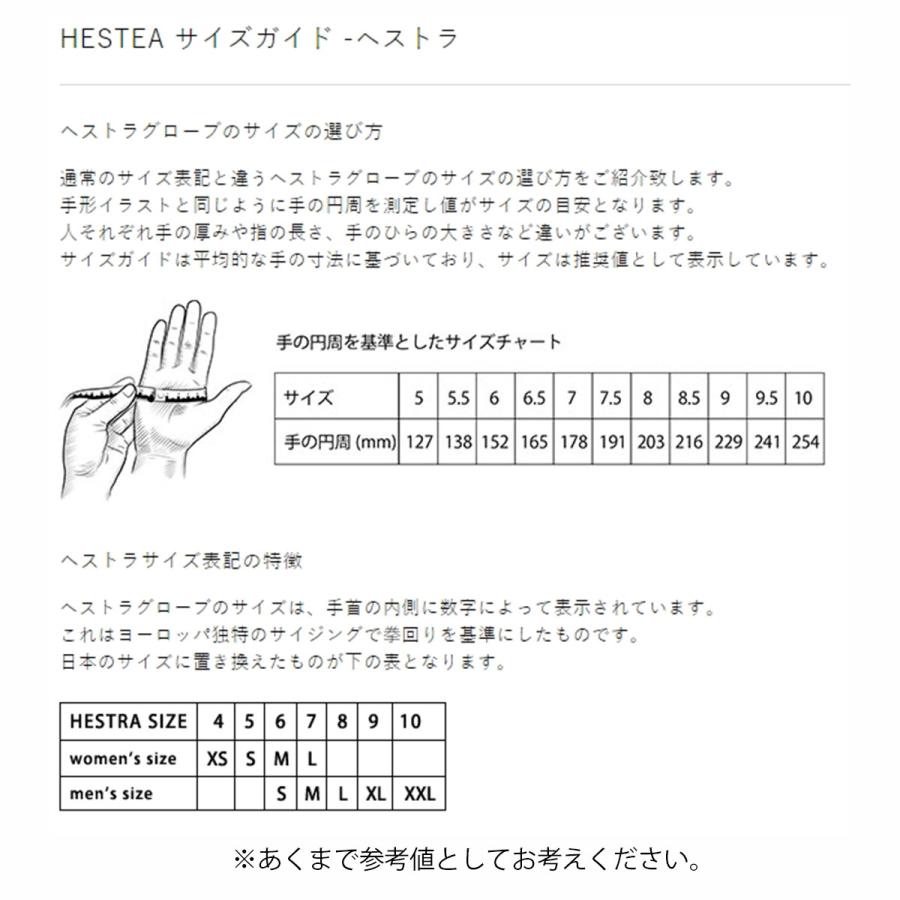 HESTRA（ヘストラ） スキー グローブ レディース＜2024＞ 3002081