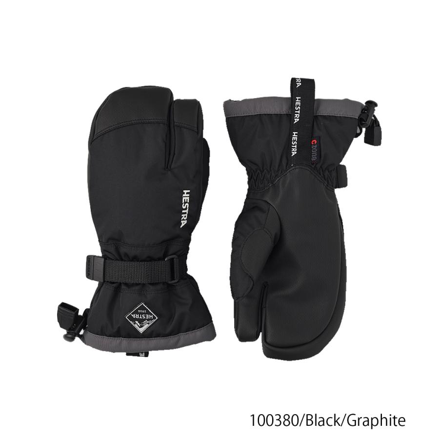 ヘストラ　Outlast スキーグローブ ブラック HESTRA（ヘストラ） 【全品P10倍！5日〜】HESTRA スキー グローブ