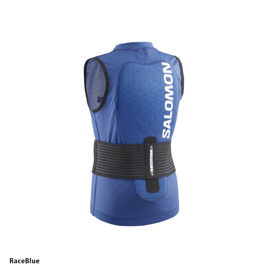 Salomon バックプロテクター　ブラック/ブルー SALOMON（サロモン） スキー バックプロテクター 脊椎パット キッズ