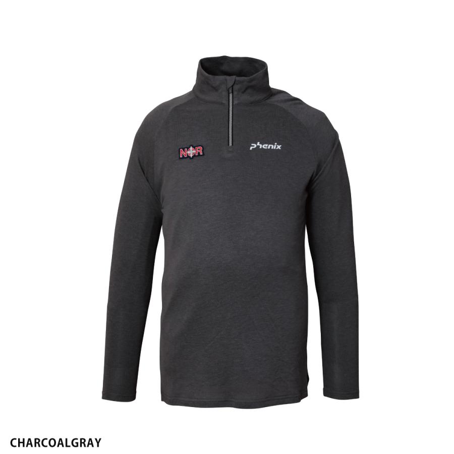 【15日限定！全品P10倍！】フェニックス PHENIX スキー アンダーウェア シャツ メンズ＜2024＞ ESM23LS10A / GT Touring 1/2 Zip Tee | フェニックス（スポーツ） | 06