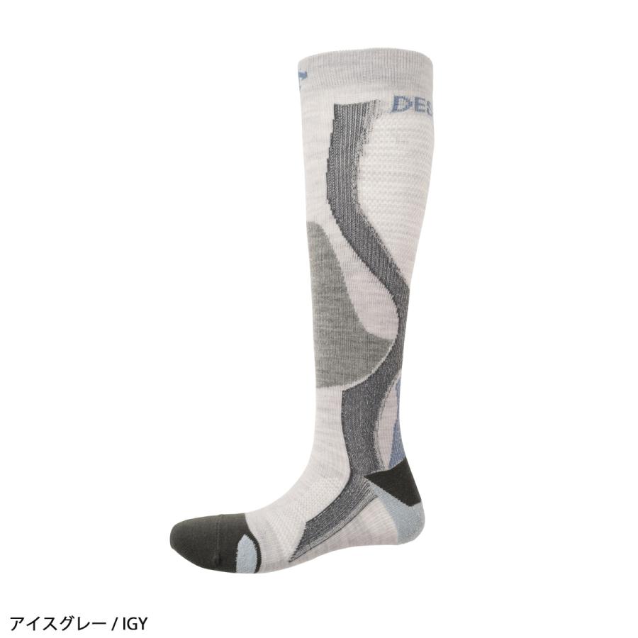 DESCENTE デサント スキー ソックス 靴下 メンズ レディース＜2024＞DWAWJB50 / 3D SOX plus+｜tanabesp｜02