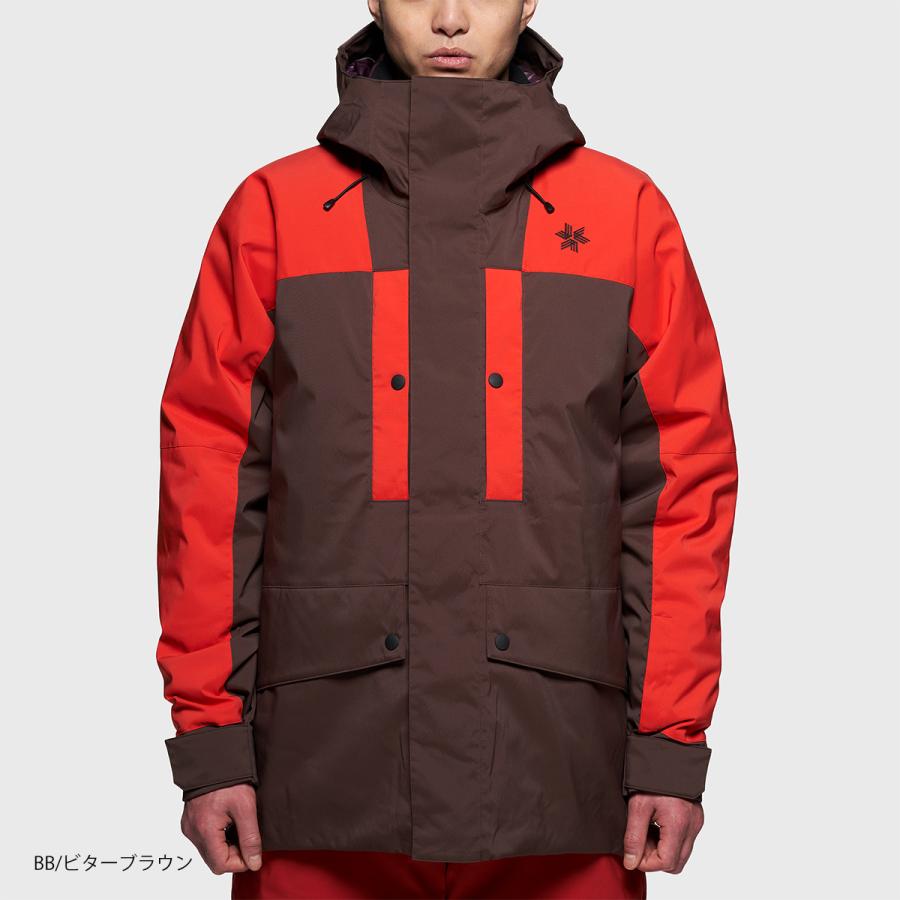 GOLDWIN ゴールドウイン スキーウェア ジャケット メンズ＜2024＞2-tone Color Work Pocket Jacket / G13304｜tanabesp｜02