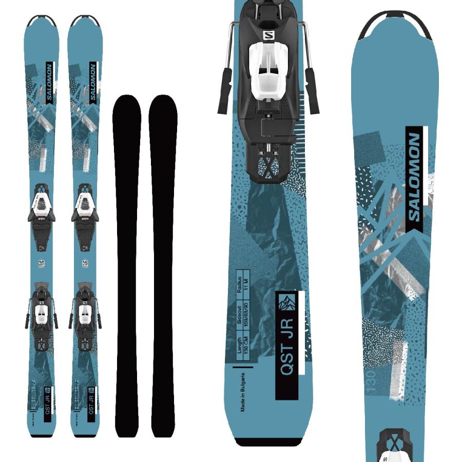 Salomon QST Max JR 130cm スキー ビンディングセット SALOMON（サロモン） スキー板 キッズ ジュニア ＜2024＞ QST Jr M +
