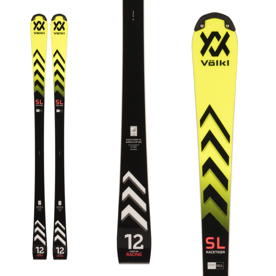 スキー板 VOLKL フォルクル メンズ レディース 2024 RACETIGER WC COMP SL〔レースタイガー〕 + WC PC INTERFACE 14mm + XCOMP 16【金具付き・取付送料無料】｜tanabesp｜02