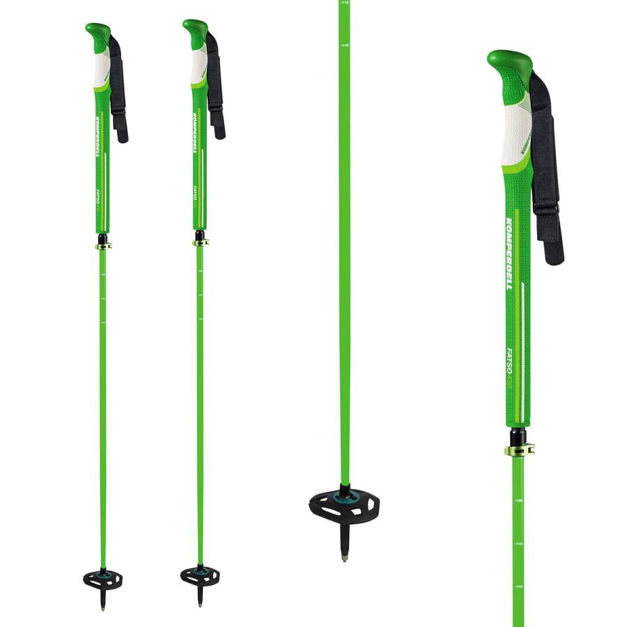 KOMPERDELL コンパーデル スキーストック 伸縮式 KOMPERDELL コンパーデル スキーポール ストック 伸縮式 アルミ