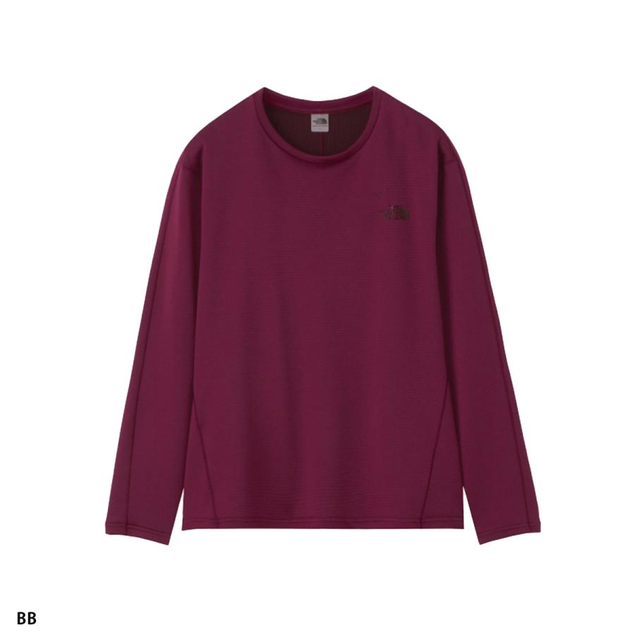 【8日限定！エントリーでP4倍！】THE NORTH FACE ザ・ノース・フェイス スキー アンダー レディース ＜2024＞ NTW62312 / L/S FlashDry Crew 【薄手】 | THE NORTH FACE | 05