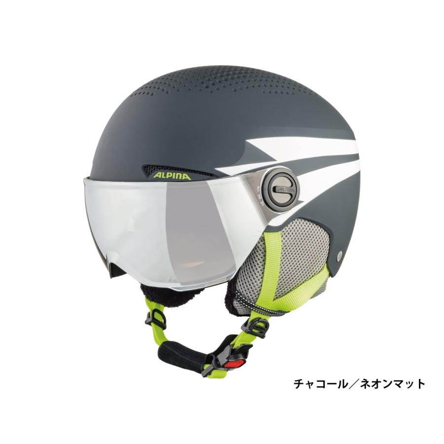 ALPINA ヘルメット　kids ZUPO VISOR Q-LITE ALPINA（アルピナ） スキー ヘルメット キッズ ジュニア＜2026＞ ZUPO