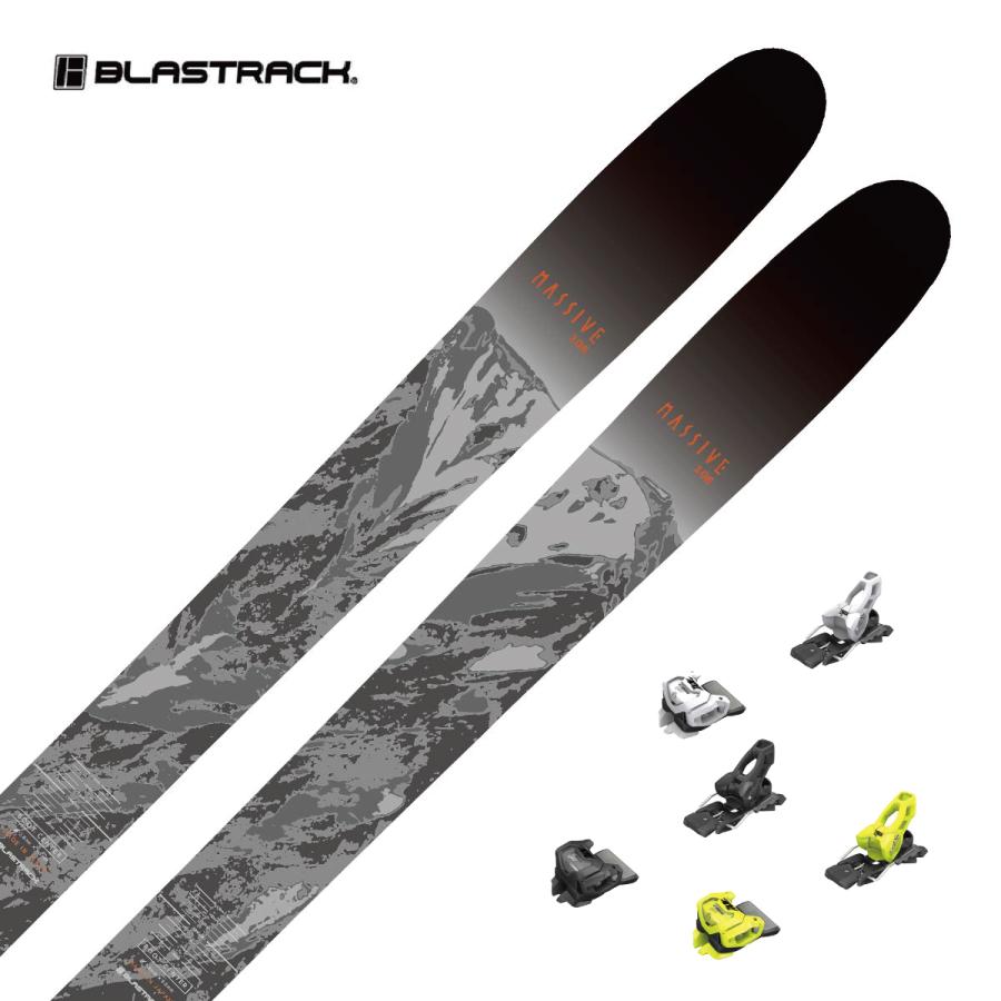 スキー板 BLASTRACK ブラストラック ＜2024＞ MASSIVE 106 〔マッシヴ 