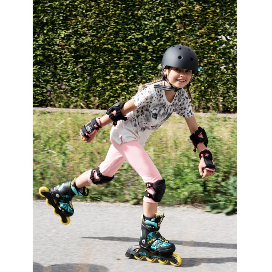 【エントリーでP最大17倍！1日23時59まで】インラインスケート キッズ ジュニア K2 ケーツー ＜2023＞ MARLEE PRO PACK【プロテクター付き】 | K2（スキー、スノーボード） | 08