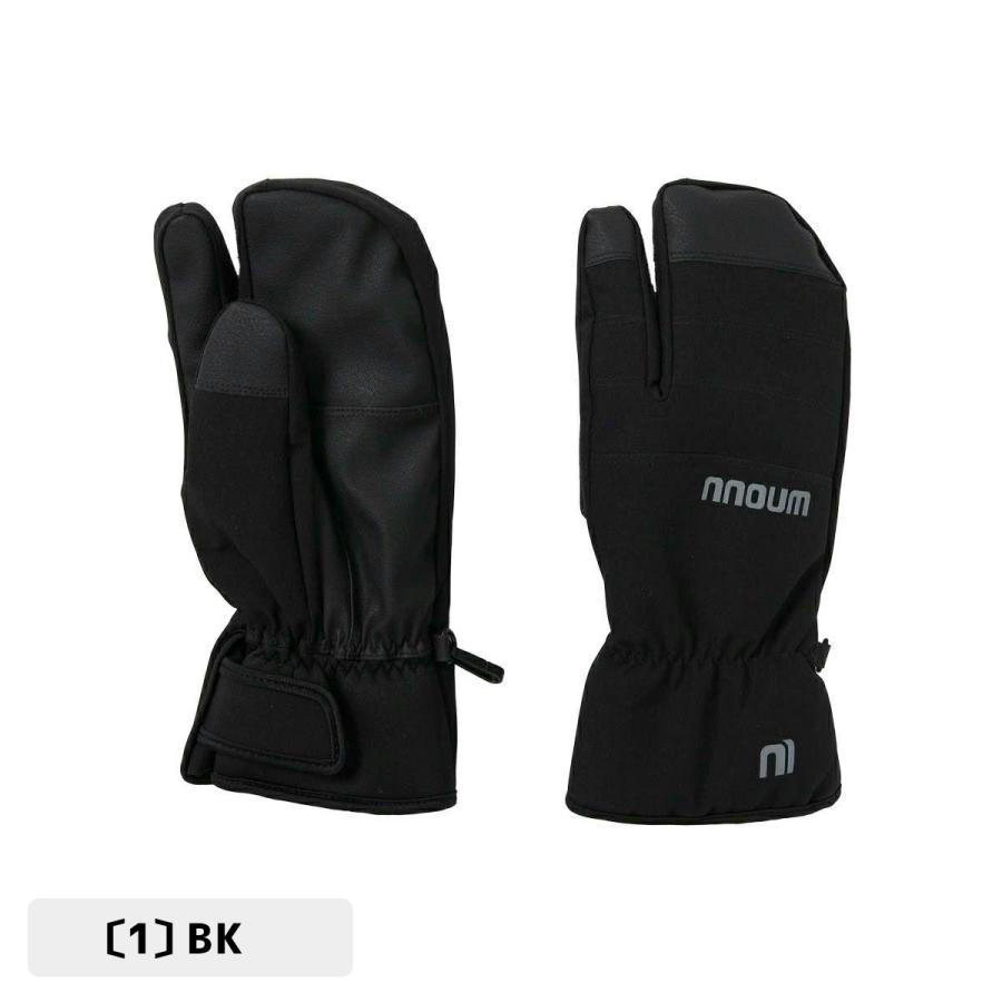 スキーグローブ スノーボード スノボ メンズ 手袋 NNOUM ノアム ミトン 3本指 3フィンガー 暖かい アウトドア 軽量 防寒 スノーグローブ 撥水 | NNOUM | 10