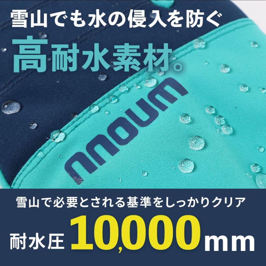 スキー グローブ スノーボード スノボ 手袋 レディース NNOUM ノアム スノボ アウトドア ミトン 3本指 3フィンガー 軽量 防寒 スノーグローブ 撥水 | NNOUM | 07