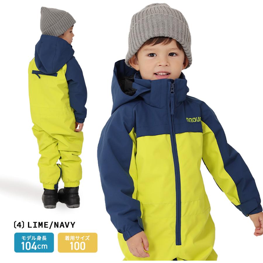 NNOUM スキーウェア キッズ ジュニア ベビー ワンピース ノアム