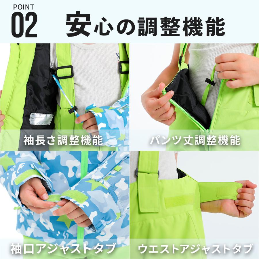 NNOUM スキーウェア キッズ ジュニア 上下セット スノーウェア NNOUM スキーウェア キッズ ジュニア 上下セット スノーウェア