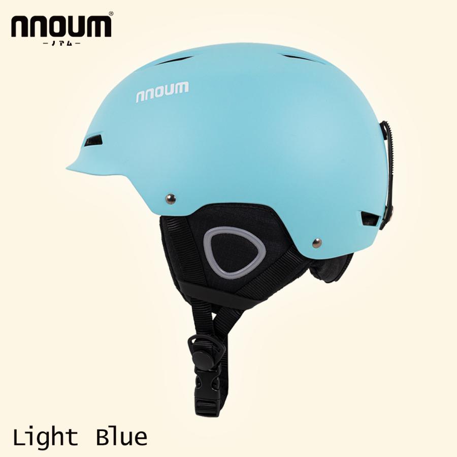 NNOUM スキー ヘルメット キッズ ジュニア 軽量 サイズ調整 ノアム