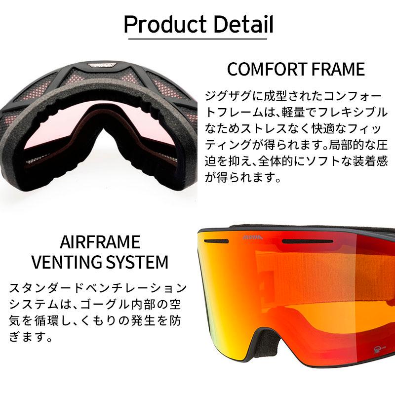 ALPINA スキーゴーグル ALPINA（アルピナ） スキーゴーグル ゴーグル メンズ レディース