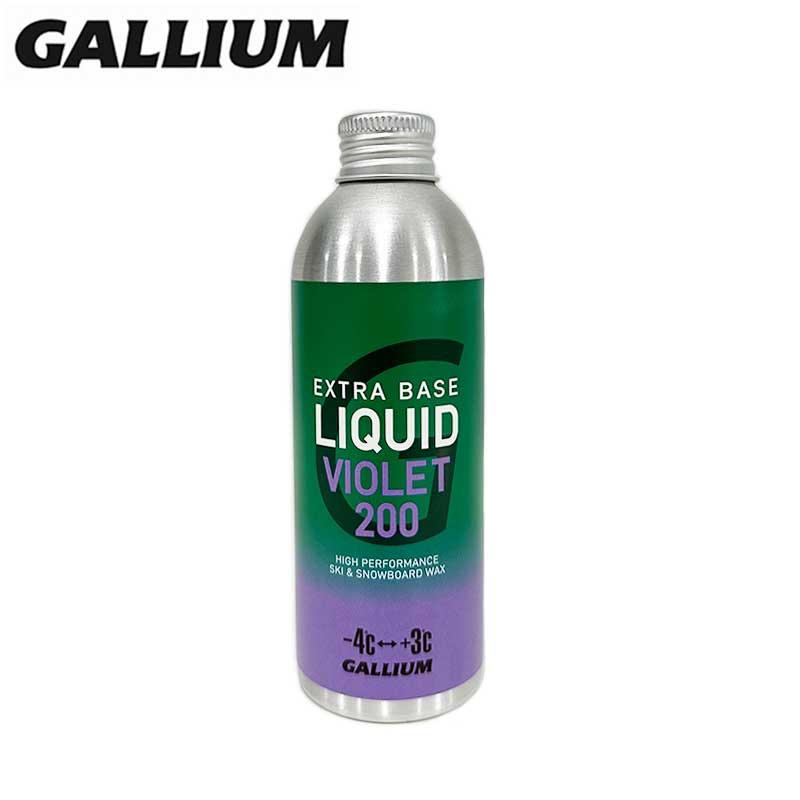 GALLIUM（ガリウム） ワックス ＜2025＞ EXTRA BASE LIQUID VIOLET