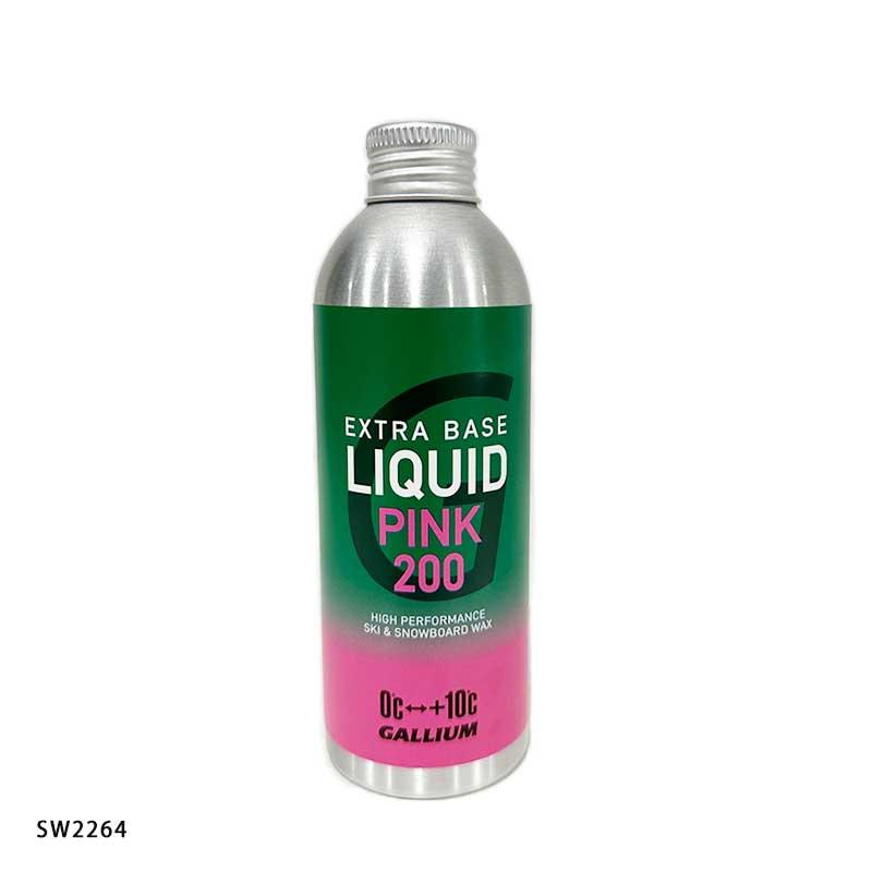 GALLIUM ガリウム ワックス ＜2025＞ EXTRA BASE LIQUID PINK / 200ml /詰め替え用/ エクストラ ベース リキッド ピンク/SW2264 | GALLIUM | 02
