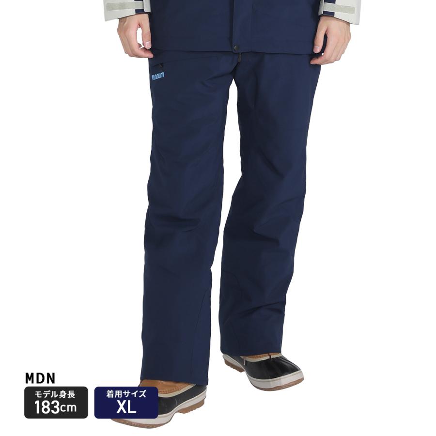 NNOUM スキーウェア メンズ パンツ 単品 スノーボードウェア スノボ