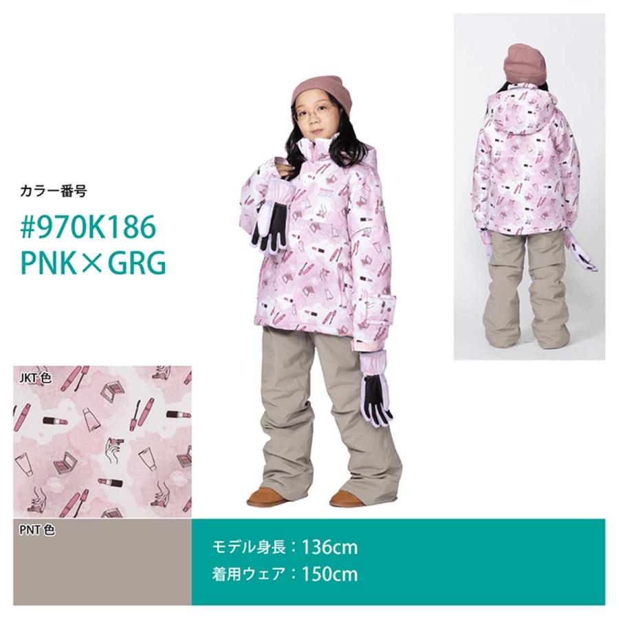 RESEEDA（レセーダ） スキーウェア キッズ スノーウェア ジュニア 上下