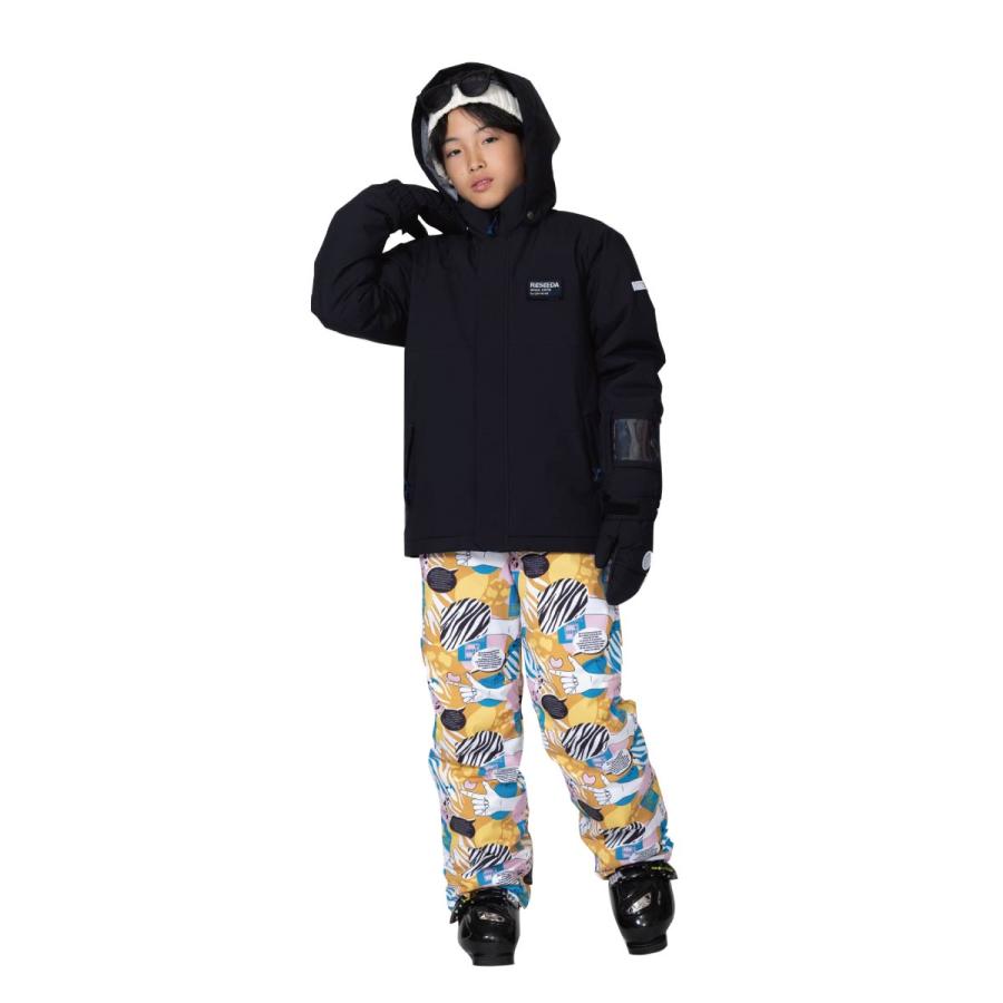 スキーウェア キッズ スノーウェア ジュニア レセーダ RESEEDA 上下セット＜2025＞ JUNIOR SUIT / RES77004_12