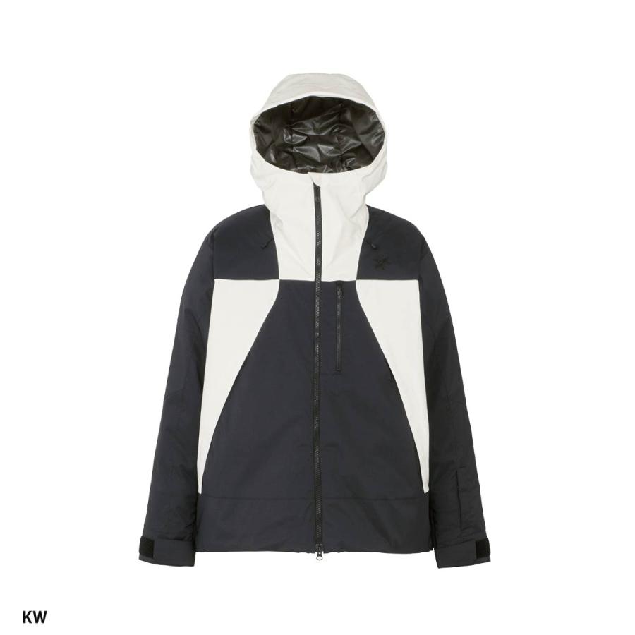 【美品】ゴールドウィンGOLDWINスキーウェア スキー ジャケットMメンズ黒白 GOLDWIN（ゴールドウイン） 【22日限定！全品P10倍！】スキーウェア