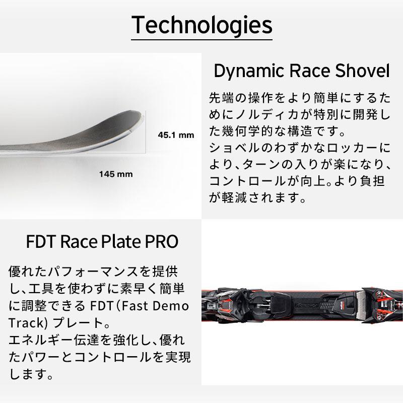 23/24 新品　選手用　ノルディカ　SLCW165㎝　板のみ　ピストンプレート 23/24 新品選手用ノルディカSLCW165㎝板のみピストンプレート