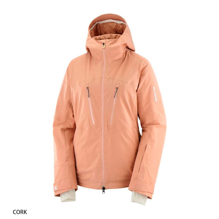 スナ　Salomon スキーウェア上下　Sサイズ　ピンク　女性用 スナ Salomon スキーウェア上下 Sサイズ ピンク 女性用 スナ Salomon