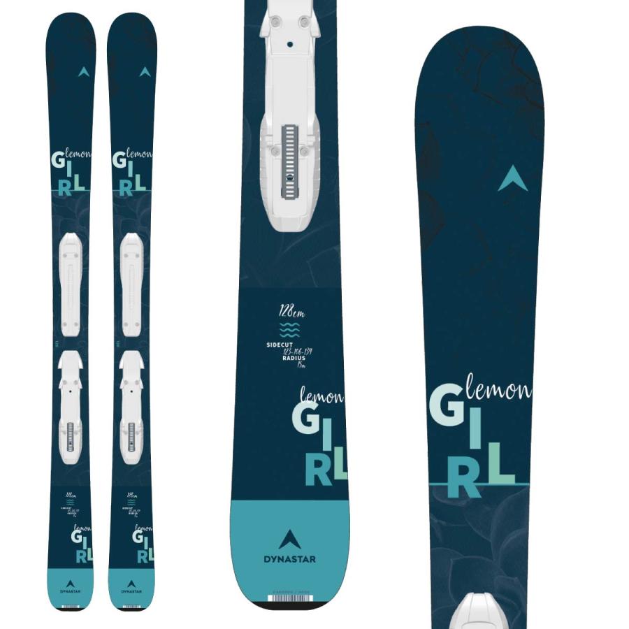 ■■送料無料■DYNASTAR■子供用スキー4点セット■120/22■WAX済■ DYNASTAR ディナスター スキー板 キッズ ジュニア 2026 LEMON