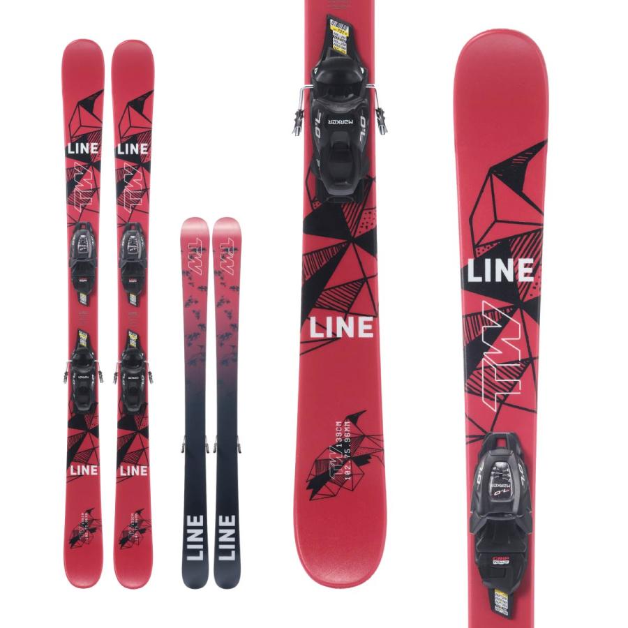 LINE ライン スキー板 キッズ ジュニア 2025 TOM WALLISCH SHORTY 7.0