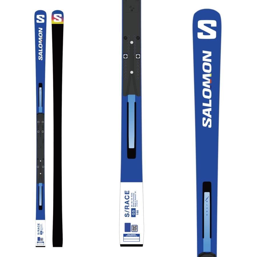 SALOMON サロモン スキー板 メンズ レディース 2026 S/RACE FIS GS 188 30m + ICON RS 16 プレート/ビンディング セット 取付無料 【FIS対応】の画像