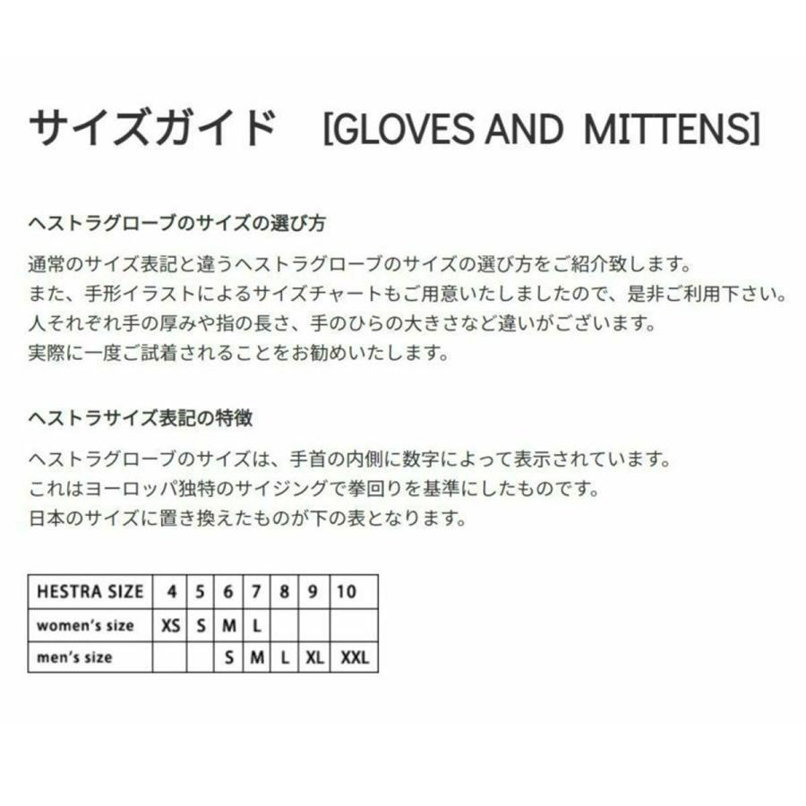 HESTRA（ヘストラ） 【全品P10倍！5日〜】HESTRA スキーグローブ