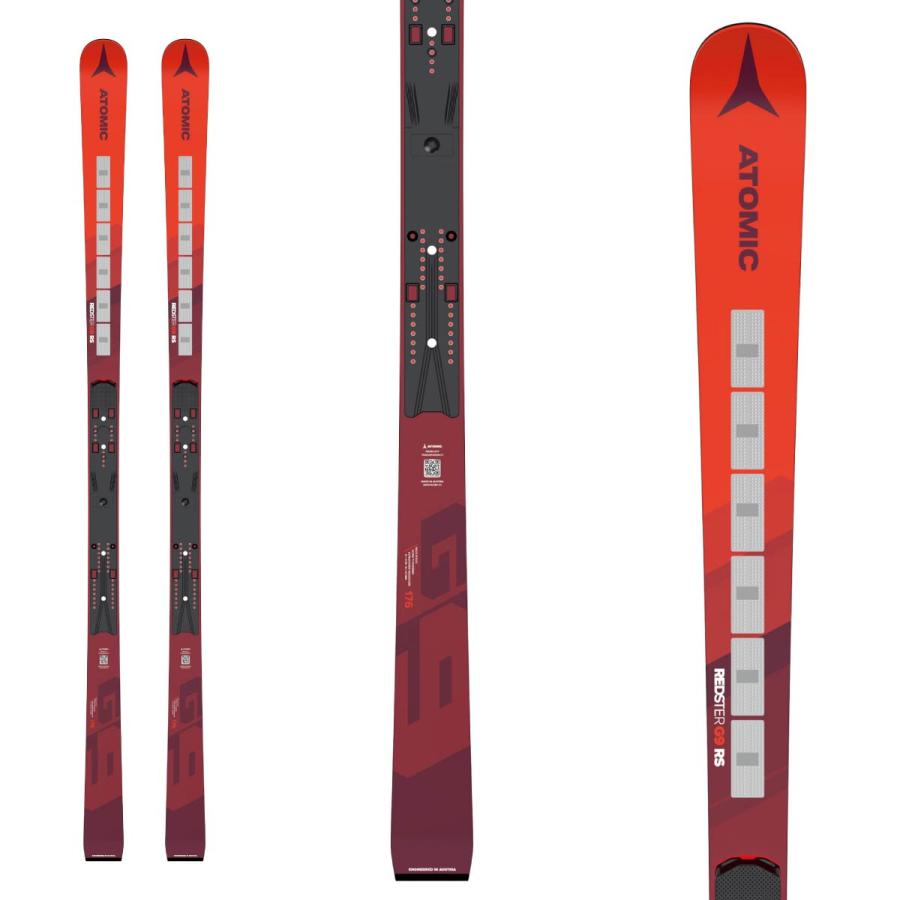 20/21 ATOMIC G9 RS 176cm 金具X12 ATOMIC アトミック スキー板 メンズ レディース 2025 REDSTER G9