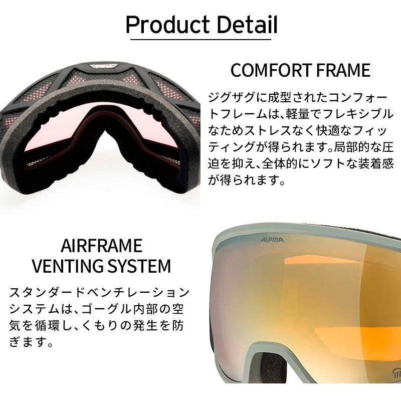 ALPINA（アルピナ） スキーゴーグル ゴーグル メンズ レディース 2026