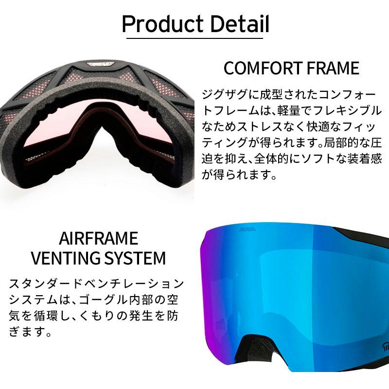 Alpina アルピナ ゴーグル VENET Q-Lite 眼鏡対応 男女共用 VENET Q-LITE｜Alpina｜アルピナ ：ウインター、アイウエア、バイク