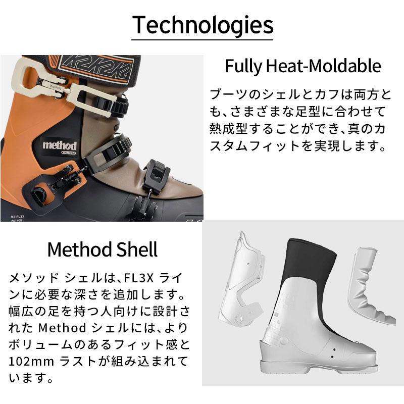 K2 ケーツー スキーブーツ メンズ レディース 2025 METHOD / メソッド