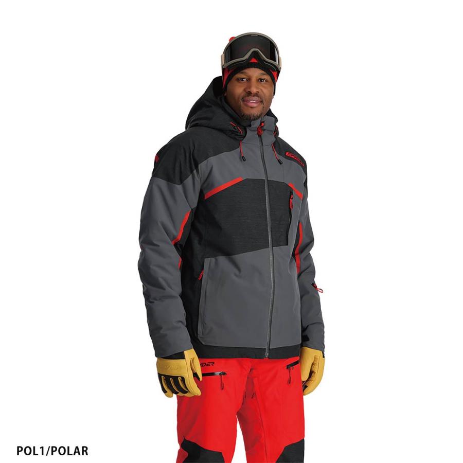 15日限定！全品P10倍！】スキーウェア メンズ スキージャケット SPYDER