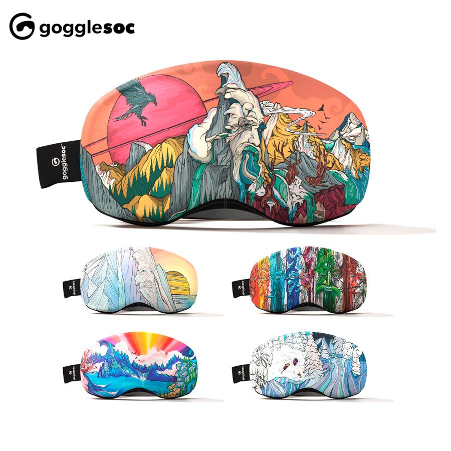 スキーゴーグル ゴーグルカバー ゴーグルソック アクセサリー