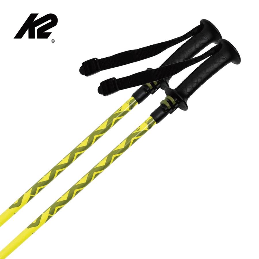 K2 ケーツー スキー ポール ストック キッズ ジュニア 伸縮式 ＜2026＞ BOYS SPROUT GREEN / KS240599001 | K2（スキー、スノーボード）