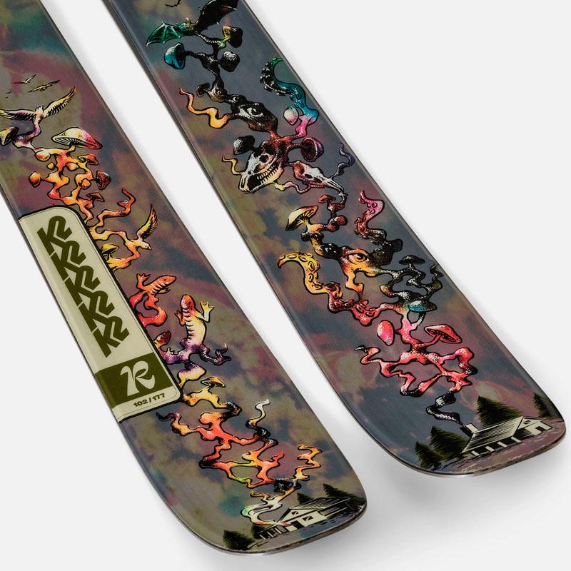 K2 ケーツー スキー板 メンズ レディース 2025 RECKONER 102 + SQUIRE