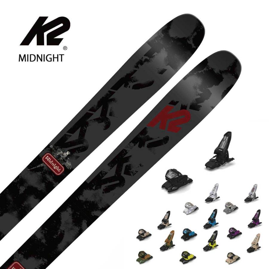 K2 スキー板 黒 K2 スキー板 メンズ レディース ケーツー ＜2024＞ MIDNIGHT