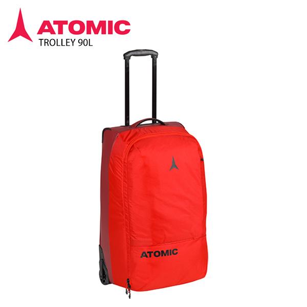 アトミックTROLLEY 90L RED [ブーツバッグ キャリータイプ] ATOMIC（アトミック） キャスター付バッグ ＜2025＞ TROLLEY 90L