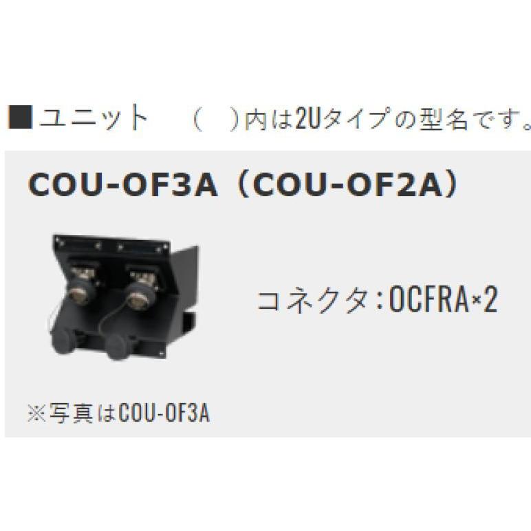 【51%OFF!】COU-OF3A 光カメラコネクタ盤 カナレ電気株式会社