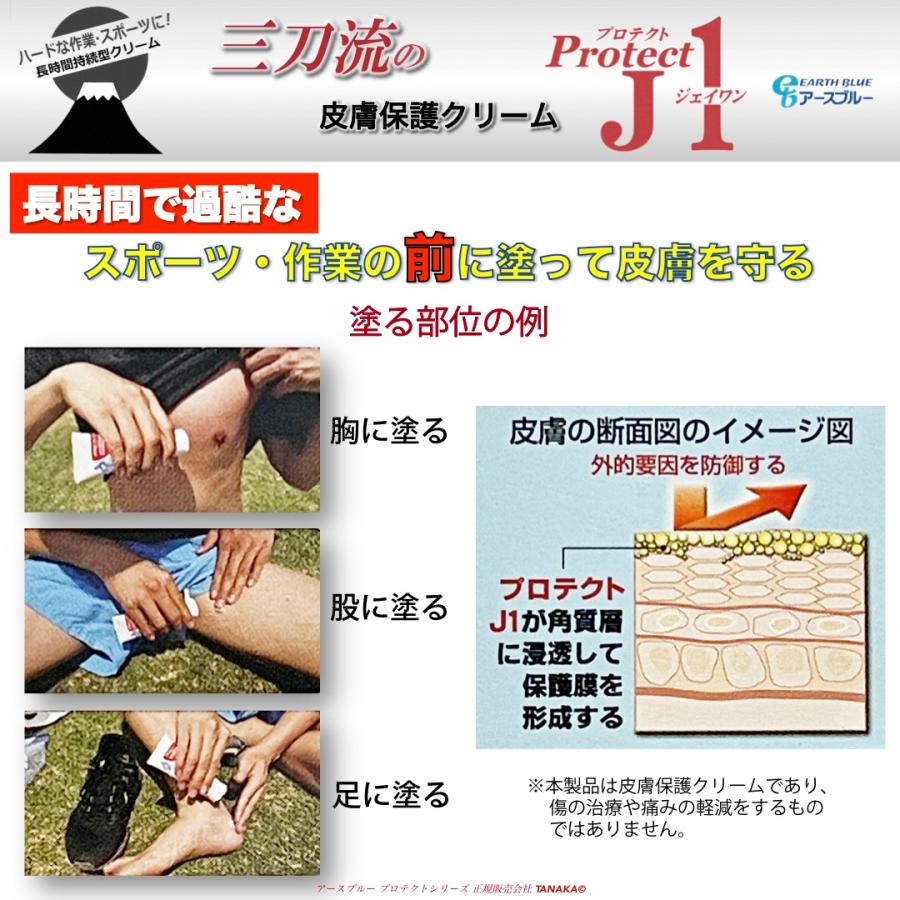 皮膚保護クリーム プロテクトJ1 リニューアル最新版 90mL入チューブ×2