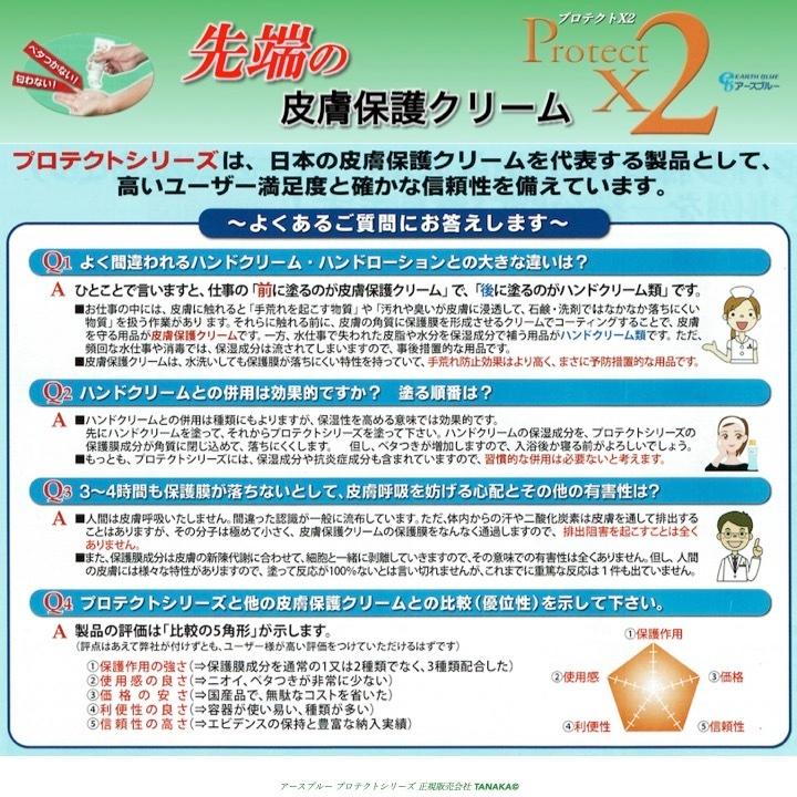 プロテクトX2 皮膚保護クリーム 医薬部外品 手荒れ 靴ズレ対策