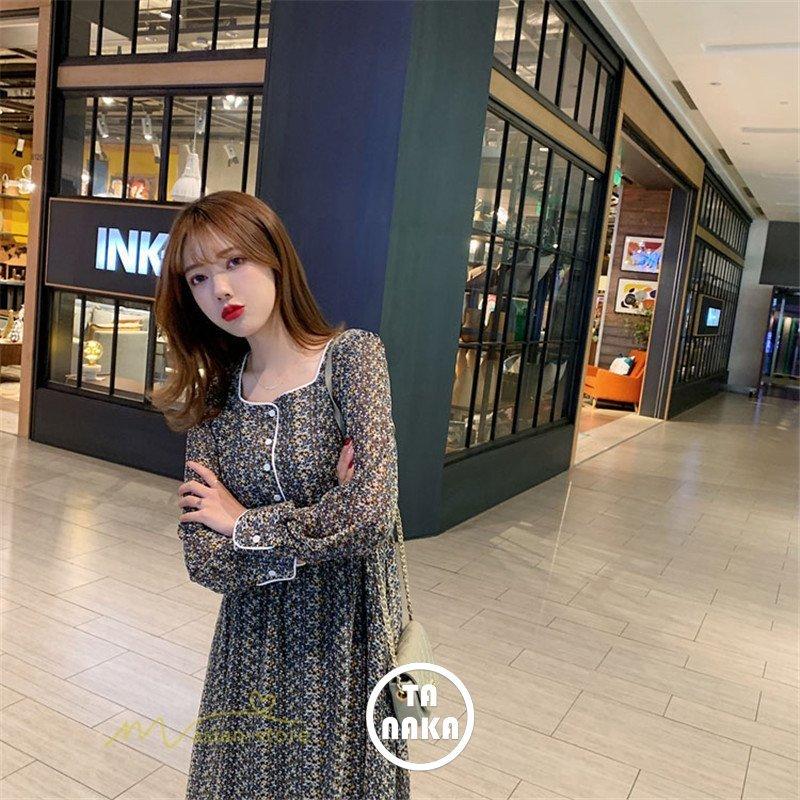 ワンピース チュニック レディース 韓国ファッション Aライン シフォンワンピース アウター 作 部屋着 体型カバー シンプル きれいめ 通勤通学 カジュアル 経典ブランド