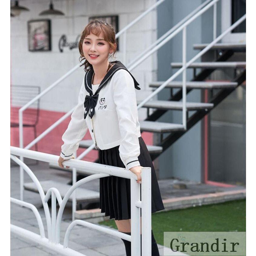 学生服 スカート2点セット レディース 学生制服 カジュアル スクール風 セーラー服 半袖長袖 春夏秋 高品質 女子中高生 可愛い 入学式 学園祭 文化祭 卒業式 驚きの値段で